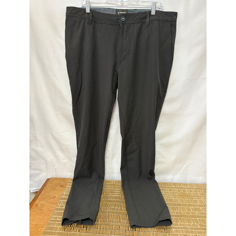 Linksoul Golf Pants Mens 38L Gray Lightweight Stretch Travel Casual